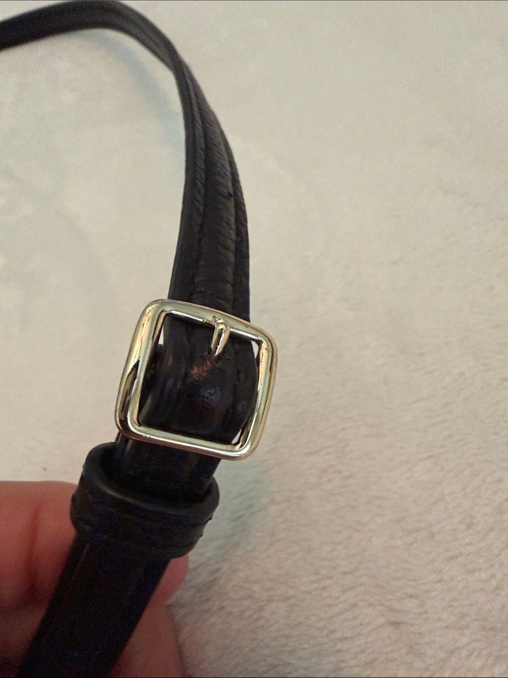 Coach Black Pebble Leather Crossbody Camera Bag - Picture 4 of 7